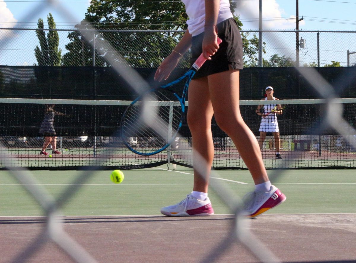 The girls tennis team played Logan on Aug.25.