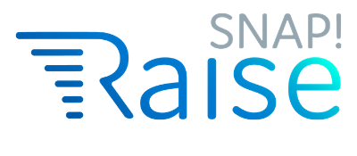 The Snap Raise logo.