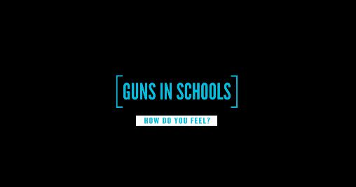 How do students feel about armed staff in schools