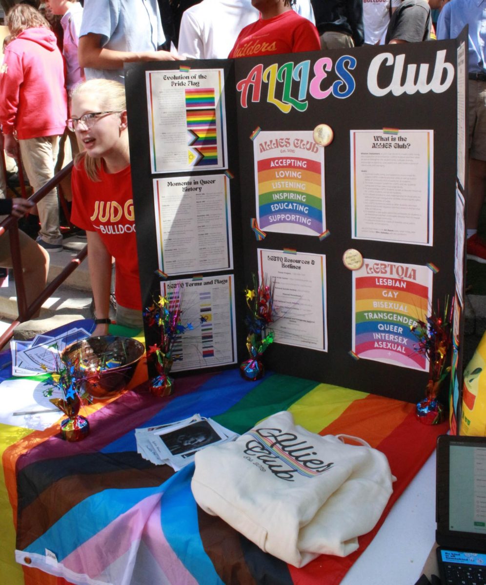 Allies Club at the involvement fair