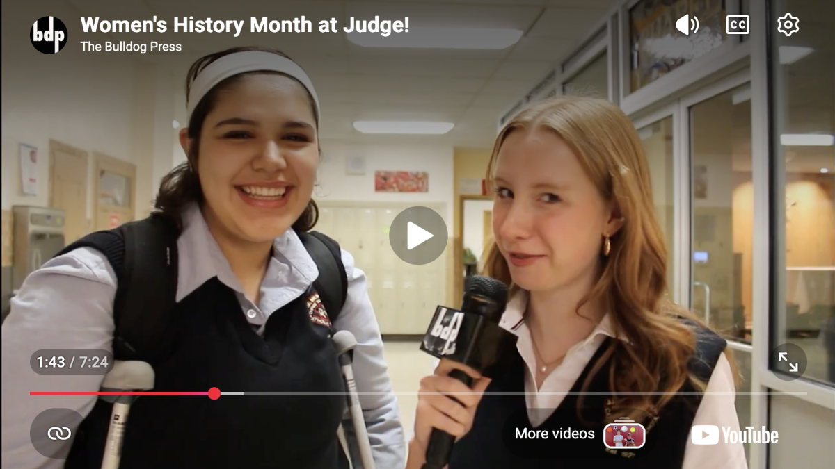 Women's History Month at Judge