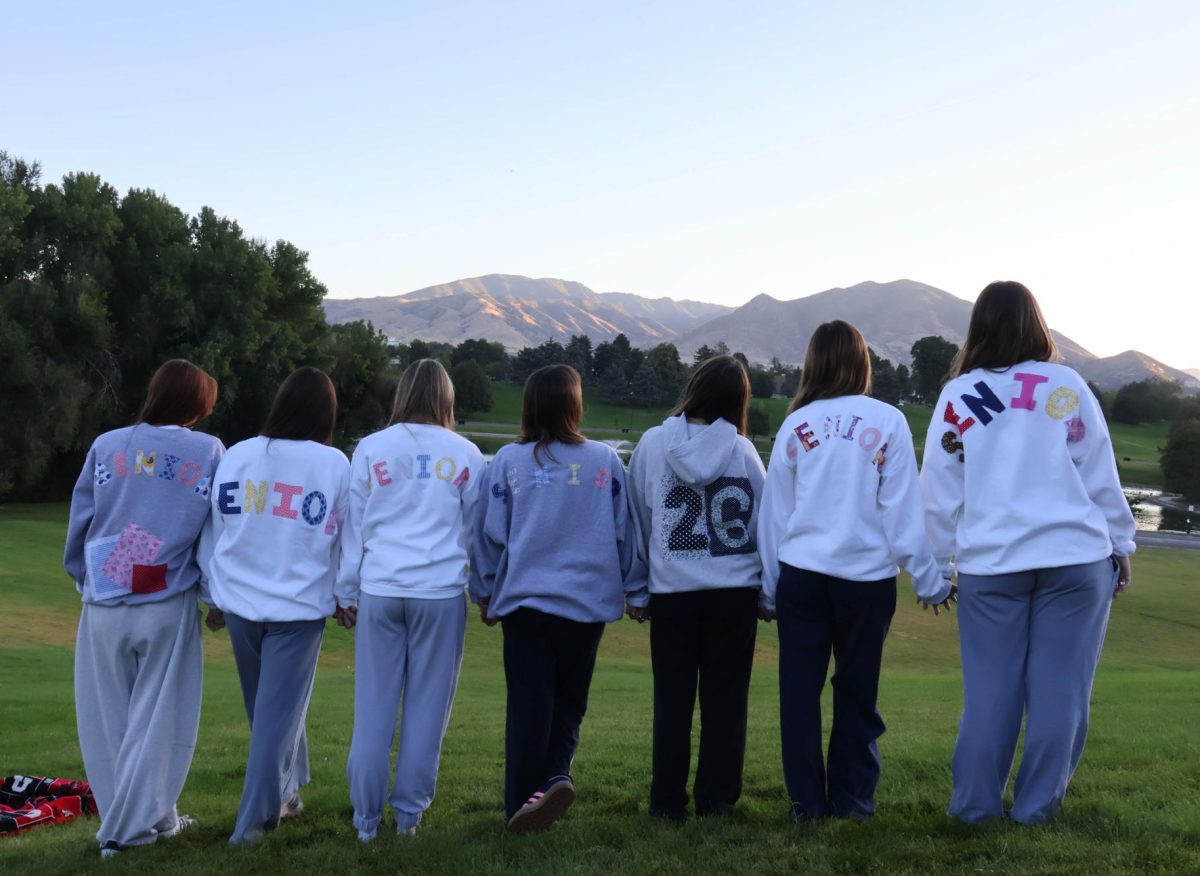 The Class of 2026 gathered on the morning of the first day of school for the annual Senior Sunrise.